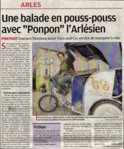 Lire la suite à propos de l’article Article dans la provence du 13 mars 2010