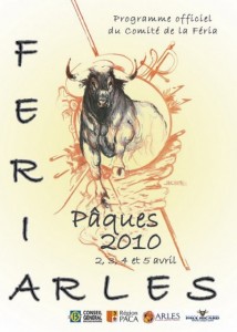 affiche feria arles paques 2010