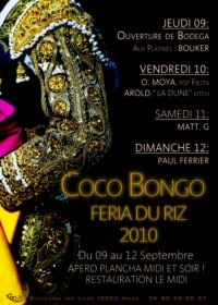 Lire la suite à propos de l’article Féria du riz 2010 à Arles et le Coco Bongo