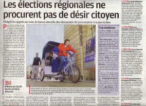 Lire la suite à propos de l’article Article dans « la Provence » du 20 Mars 2010