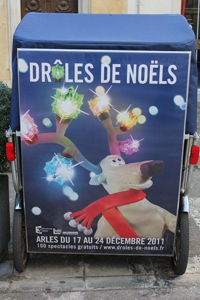 Lire la suite à propos de l’article Taco and Co participe au festival « Drôles de Noël 2011 » à Arles.