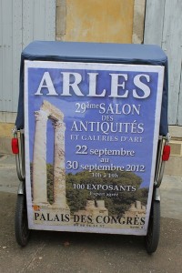 Read more about the article Le Salon des Antiquités à Arles du 22 au 30 Septembre 2012.