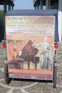 Read more about the article Forum lyrique international d’Arles, du 12 au 16 Juin 2013 à Arles.