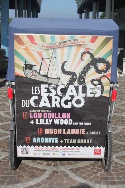 Lire la suite à propos de l’article Les Escales du Cargo 2013, au théatre Antique d’Arles du 17 au 19 Juillet.