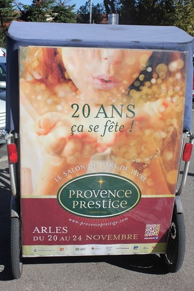 Read more about the article Provence Prestige, salon de l’art de vivre en Provence à Arles du 20 au 24 Novembre2014